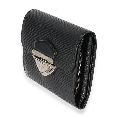 louis vuitton wallet epi joey noir